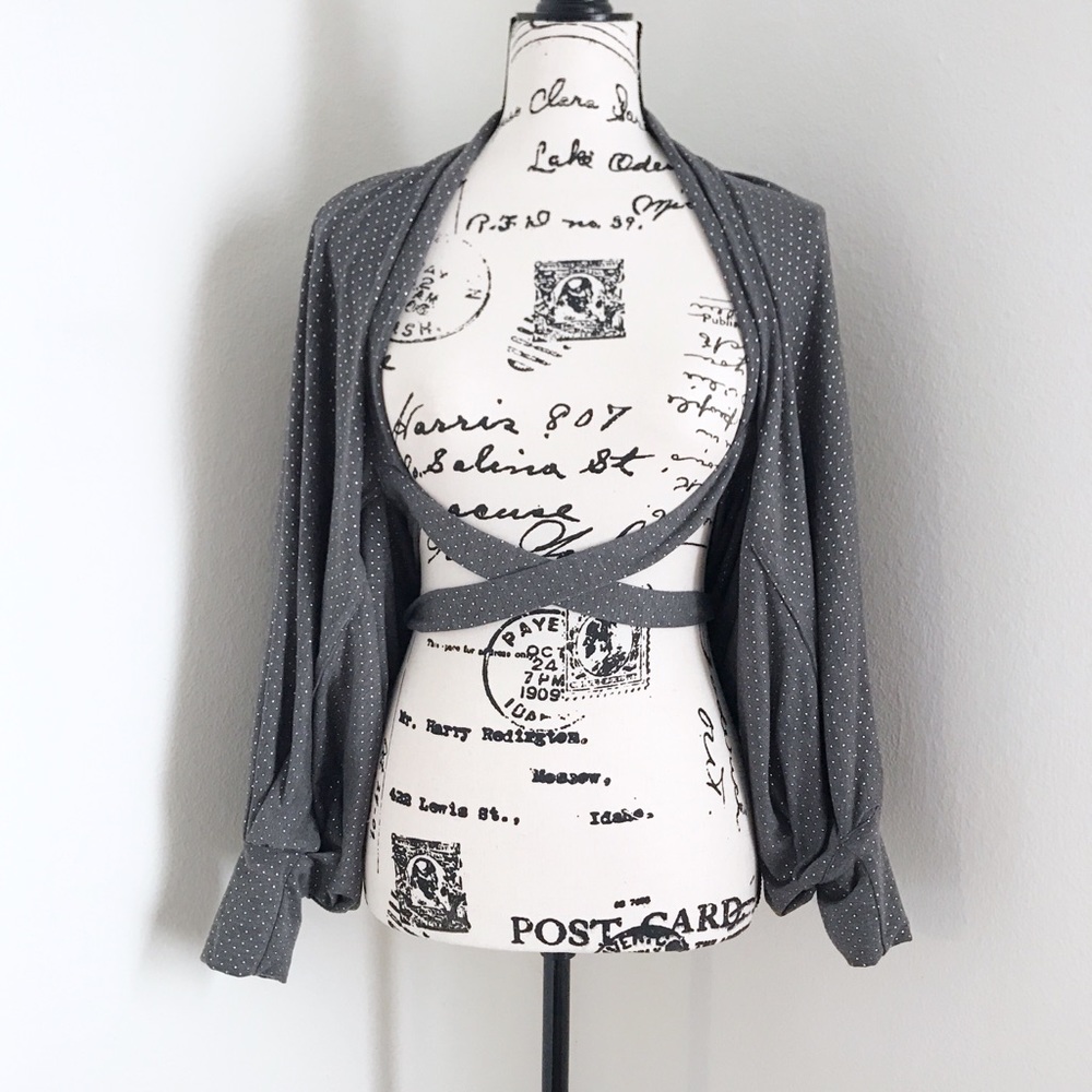 NWOT Ximena Valero Transformable Cacoon Cape